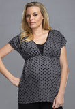 Maternal America Mock Cami Maternity/Nursing Top - tummystyle.com
