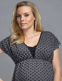 Maternal America Mock Cami Maternity/Nursing Top - tummystyle.com