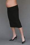 Super Soft Fold Over Maternity Skirt - tummystyle.com
