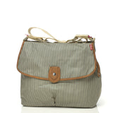 Babymel Satchel Blue Stripe Diaper Bag - tummystyle.com