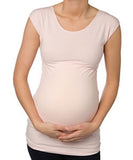 Shade Cap Sleeve Maternity Tee - tummystyle.com