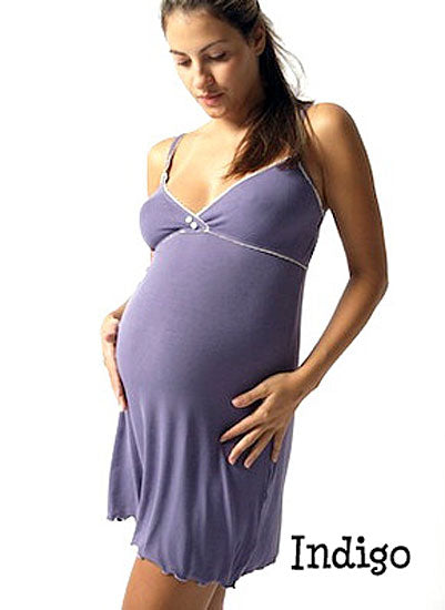Belabumbum Tallulah Lace Trim Maternity/Nursing Chemise