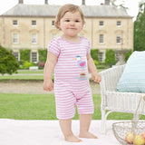 Jojo Maman Pretty Seagull Baby One Piece Romper - tummystyle.com