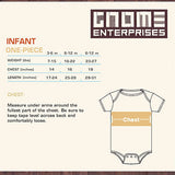 Gnome Dino vs Robot Baby One Piece - tummystyle.com