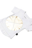 Huxbaby Gold Circle Cross Drop Back Tee - tummystyle.com