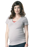 V - Neck Maternity/Nursing Top - tummystyle.com