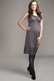 Maternal America Satin Border Dress - tummystyle.com