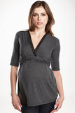 Maternal America Maternity/Nursing MeshTop - tummystyle.com