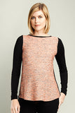 Maternal America Pink Tulip Wrap Back Top - tummystyle.com