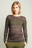 Maternal America Blush Panel Maternity Top - tummystyle.com