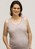 Lace Detail Tank Top - tummystyle.com