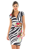 Olian V-Neck Maternity Dress - tummystyle.com