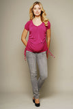 Olian Long Straight Leg Elly B Jeans - tummystyle.com