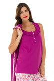 Olian Maternity Sherbert Nursing Pajama Set - tummystyle.com