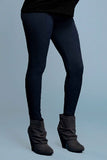Knit Denim Maternity Leggings - tummystyle.com