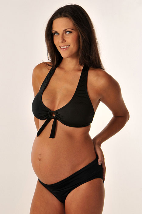 Prego Maternity Bow Top Bikini - tummystyle.com
