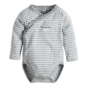 In the Sky Cross-Over Striped Diaper Shirt - tummystyle.com