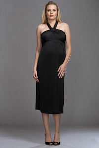 Maternal America Halter Dress - tummystyle.com