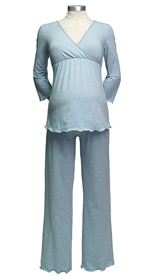 Japanese Weekend 3/4 Sleeve Maternity - Nursing Sleepwear - tummystyle.com