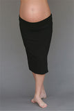 Super Soft Fold Over Maternity Skirt - tummystyle.com