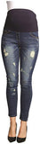 Urban MA Belly Support Distressed Maternity Jeans - tummystyle.com