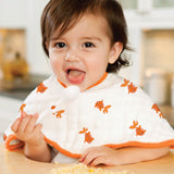 mod about baby - frog + fish classic burpy bibs - tummystyle.com