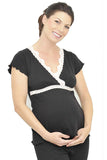 Belabumbum Ariel Lacey Maternity/Nursing Pajamas - tummystyle.com