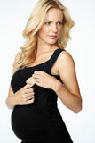 Maternal America Maternity/Nursing Ruched Dress - tummystyle.com