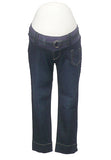 Japanese Weekend Slim Fit Crop Maternity Jean - tummystyle.com