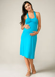 Maternal America Halter Dress w/Cups - tummystyle.com