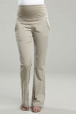 Maternal America Over The Belly Boot Leg Pants - tummystyle.com
