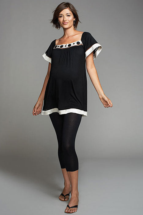Maternal America Crop Maternity Leggings