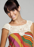 Maternal America Crochet Top - tummystyle.com
