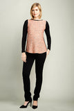 Maternal America Pink Tulip Wrap Back Top - tummystyle.com
