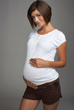 Maternal America Henley Maternity Top - tummystyle.com
