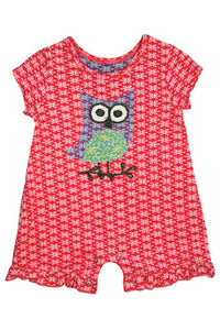 Mimi & Maggie Wise Owl Baby Romper - tummystyle.com