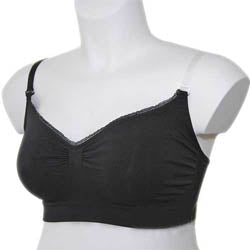Noppies Seamless Maternity Bra with Changeable Clear Straps - tummystyle.com