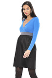 Olian Blueberry Maternity Dress - tummystyle.com