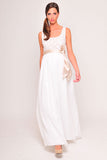 Olian Sleeveless Lace Top Evening/Wedding Dress - tummystyle.com