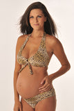 Prego Maternity Leopard Print Bikini - tummystyle.com